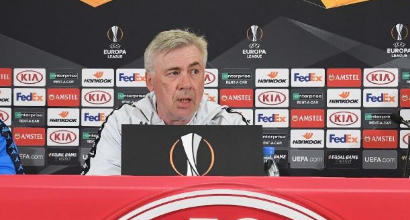 E. League, Ancelotti: "Niente calcoli, a Salisburgo per vincere. Insigne? Sente tanta pressione"