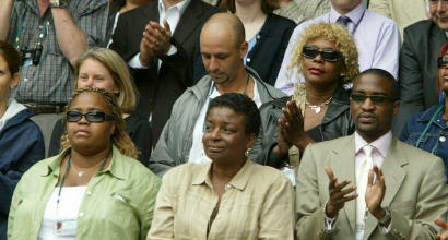 La famiglia di Serena nel 2003 (Ansa)