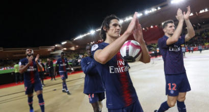 Ligue 1: super Psg a punteggio pieno, 4-0 al Monaco