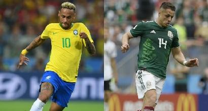 Mondiale 2018, torna in scena il Brasile: per la Seleçao l'incognita Messico. Il Belgio alla prova Giappone