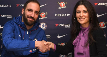 Chelsea, Sarri ritrova Higuain: ufficializzato l'ingaggio