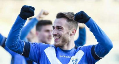 Serie B: il Brescia abbatte la Salernitana, il Lecce gli risponde, solo pari per il Palermo