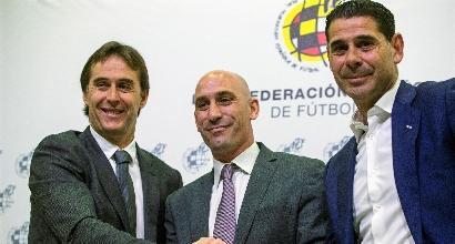 Clamoroso, la Spagna ha esonerato il ct Lopetegui. Squadra affidata a Hierro