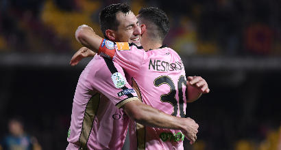 Serie B: il Palermo passa 2-1 a Benevento, lo Spezia rimonta l’Ascoli 3-2