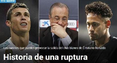 Florentino, Neymar, Zidane e... il fisco: ecco perché Ronaldo ha rotto col Real. Una scrittura privata aiuta la Juve