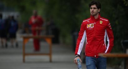 F1, Day-1 test in Ungheria: Giovinazzi su Ferrari è il più veloce