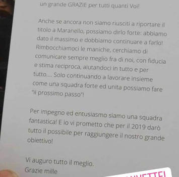 Vettel scrive alla Ferrari: "Uniti possiamo fare il prossimo passo"