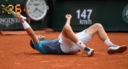 Roland Garros: impresa storica di Cecchinato, è in semifinale