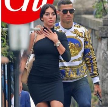 Ronaldo e Georgina, foto Chi