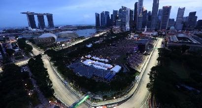 F1, a Singapore cambia il tracciato: è due metri più corto