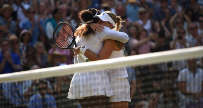 Serena Williams e Angelique Kerber (Afp)