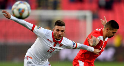 Nations League: Serbia ok nel derby con Montenegro, la Svezia manda in C la Turchia