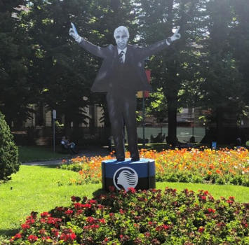 Gasperini, momento d'oro: a Bergamo spunta una statua in suo onore