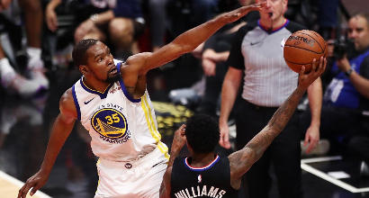 Nba, playoff: Boston vola in semifinale, Curry e Durant piegano i Clippers di Gallinari