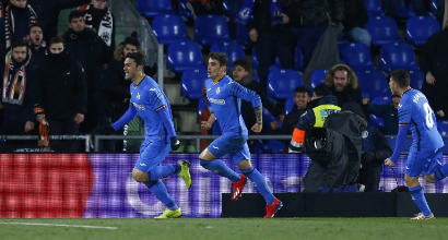 Coppa del Re, andata quarti di finale: Getafe-Valencia 1-0