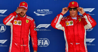 Vettel-Raikkonen, AFP
