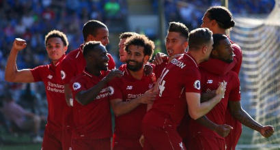 Premier League: il Liverpool passa a 2-0 Cardiff, l’Arsenal perde in casa, l’Everton umilia lo United