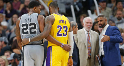 Nba: LeBron James non basta, Lakers battuti dagli Spurs
