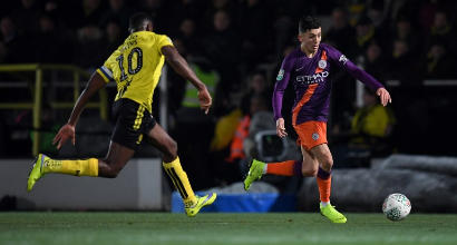Coppa di Lega, Burton Albion-Manchester City 0-1: basta Aguero