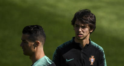 Joao Felix e Ronaldo (Afp)
