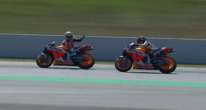 MotoGP Catalogna, scintille Marquez-Lorenzo nelle Libere 3