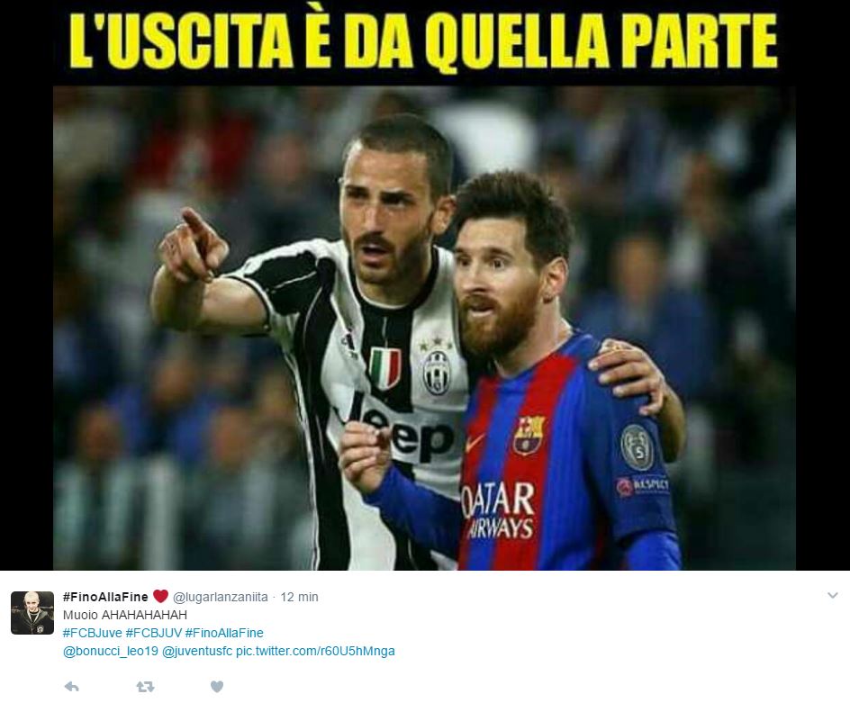 Barça-Juve, lo sfottò scorre in Rete - foto 12