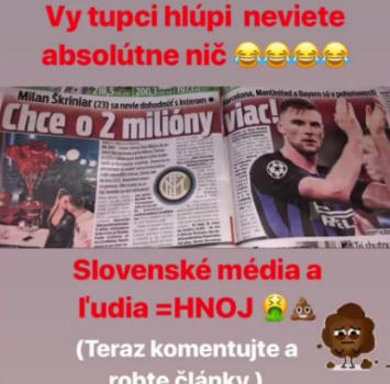 Addio all'Inter? Skriniar attacca la stampa slovacca: "M..."