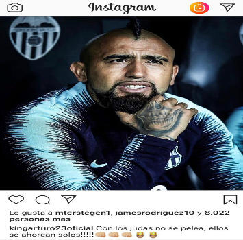 Barcellona, mistero Vidal: "Con i traditori non si combatte, si impiccano da soli"