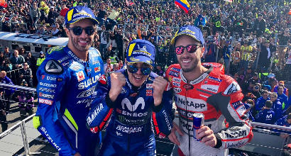 Iannone e Dovizioso in coro: "Siamo felici"