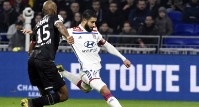 Ligue1: il Lione batte il Guingamp con il brivido, secondo posto a tre punti