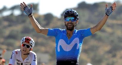 Vuelta, 2a tappa: colpaccio di Valverde, Kwiatkowski beffato ma in maglia rossa