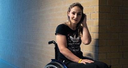 Ciclismo Vogel paralizzata dopo la caduta
