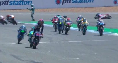 Moto3 Thailandia, Di Giannantonio trionfa nella tripletta italiana