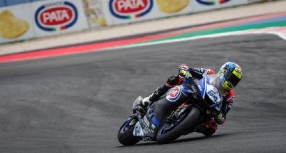 Supersport, podio tricolore a Misano: vince Caricasulo