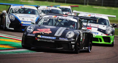 Quaresmini si laurea campione della Carrera Cup Italia 2018, a Iaquinta la finale gara 2 del Porsche Festival di Imola