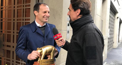 Juve, Tapiro d'oro per Allegri: "Sceglieranno un grande allenatore"