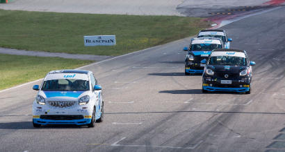 Smart EQ fortwo e-cup: Fulvio Marengo leader del primo turno di prove libere a Misano