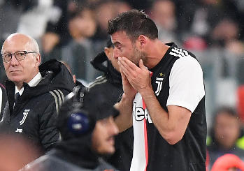 Buffon alla festa di Allegri e Barzagli