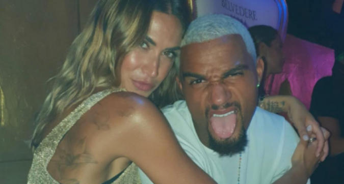 Satta-Boateng, torna il sereno: rose rosse per Melissa