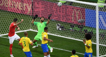 I gol di Zuber (Afp)