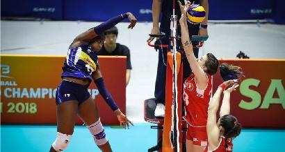 Volley, mondiali femminili: poker Italia, battuta 3-0 la Turchia