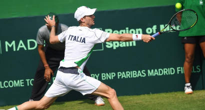 Tennis, Coppa Davis: Seppi batte Gunneswaran, Italia alla fase finale