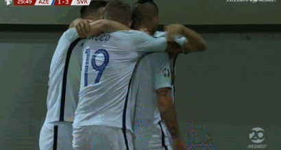Qualificazioni Euro 2020: la Slovacchia passa 5-1 in Azerbaigian