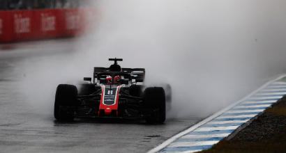 F1 Germania, la pioggia blocca tutti nelle Libere 3