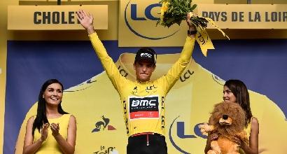 Tour de France: cronosquadre alla Bmc, Van Avermaet nuova maglia gialla