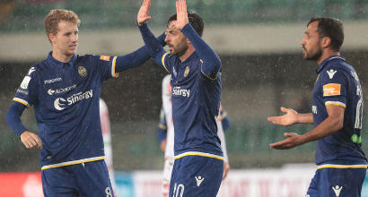 Serie B, playoff: Verona-Perugia 4-1, veneti in semifinale contro il Pescara