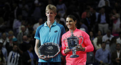 Anderson e Nadal (Ansa)
