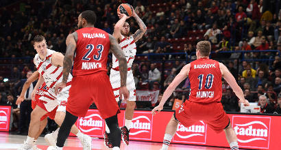 Eurolega: crisi per Milano, quinto ko consecutivo