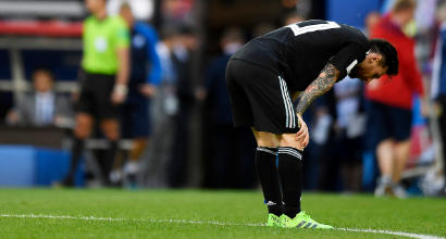 Giocatori Argentina contro ct Sampaoli Giocatori Argentina contro ct Sampaoli