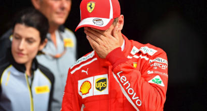 Gp Monza, Vettel deluso: "Che m.... Hamilton non mi ha lasciato spazio e ha avuto fortuna"